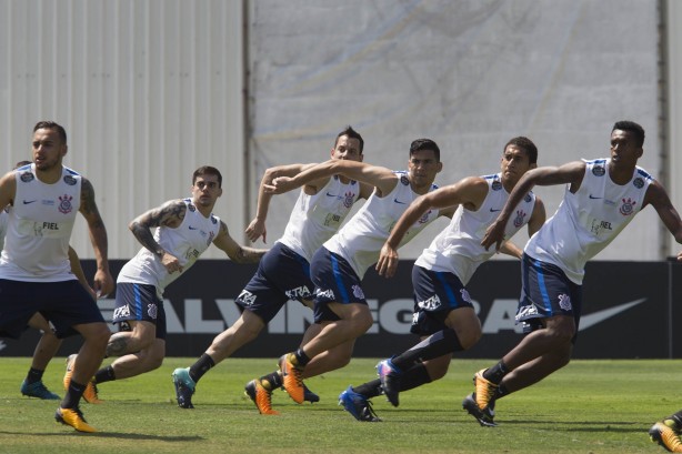 Nem só de zoeira vive o líder! O treino foi bem pegado
