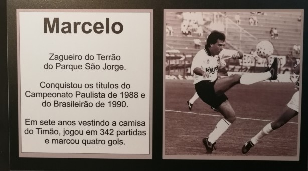 Placa de Marcelo na Calada da Fama