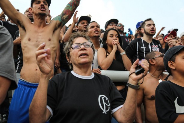 Mais de 41 mil torcedores compareceram na Arena Corinthians