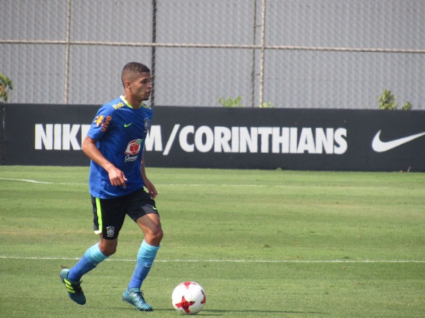 Vitinho é o único jogador do Corinthians convocado para Seleção Sub-17