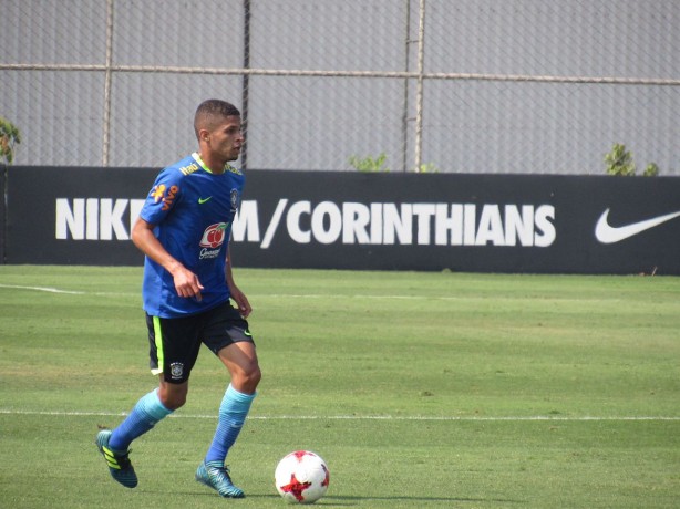 Vitinho  o nico jogador do Corinthians convocado para Seleo Sub-17