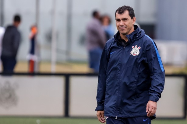 Comandado pelo tcnico Fbio Carille, o Timo fez seu penltimo treino antes do joco contra o Cruzeiro