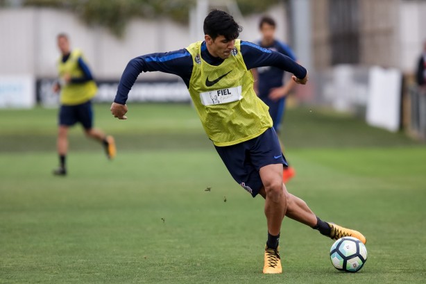 O Timão faz seu último treinamento na manhã deste sábado