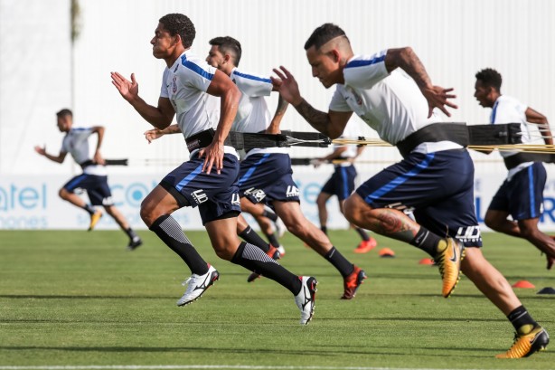 O Timão fez seu segundo treinamento nesta semana