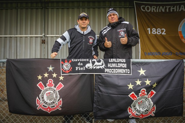 Torcedores corinthianos acompanharam partida do Casuals