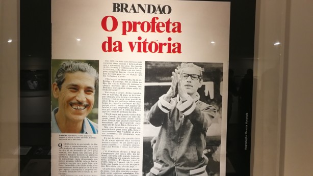 A mostra foi pensada para celebrar os 40 anos do ttulo Paulista de 77, conquistado om gol de Baslio