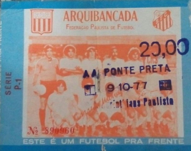 Ingresso da final do Paulista que tirou o Corinthians de uma fila de 23 anos sem títulos