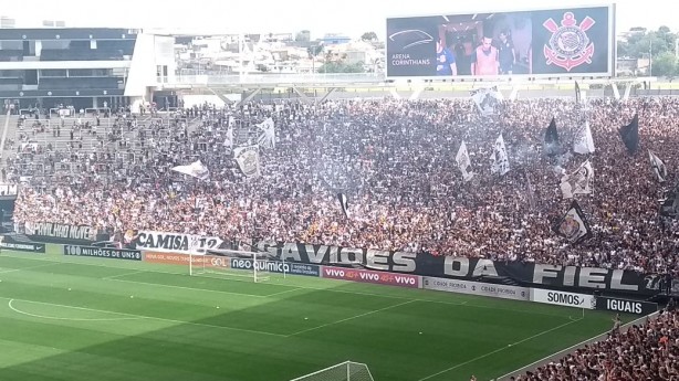 Mais da festa da Fiel na Arena Corinthians neste sábado