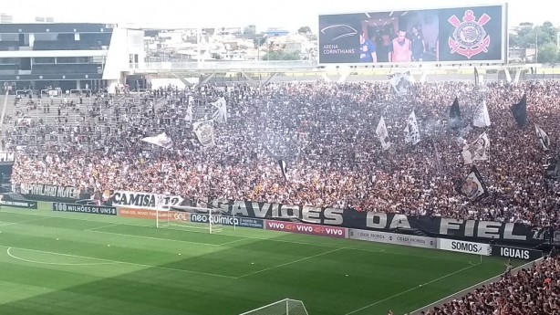 Mais da festa da Fiel na Arena Corinthians neste sbado