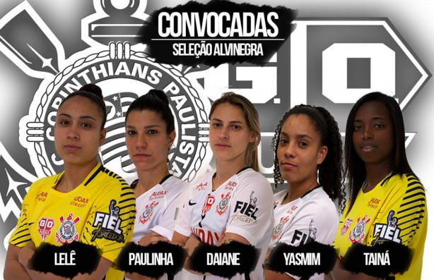 Ilustrao com corinthianas convocadas