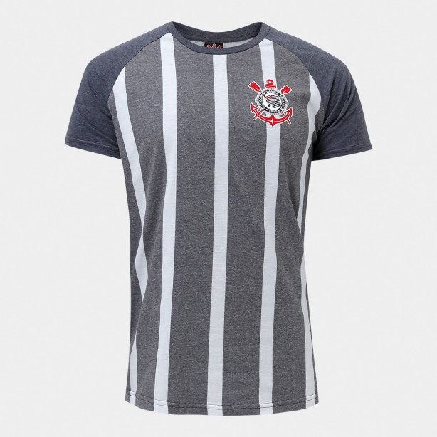 Camisa do Corinthians retr preta