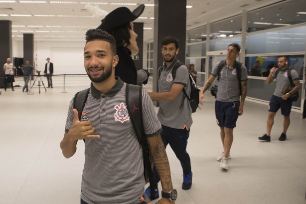 Clayson também chega à Arena Corinthians para enfrentar o Fluminense