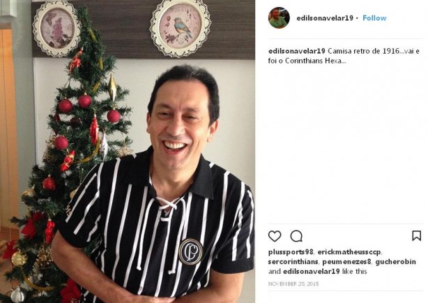 Pai de Danilo Avelar mostra sua paixão pelo Corinthians nas redes sociais