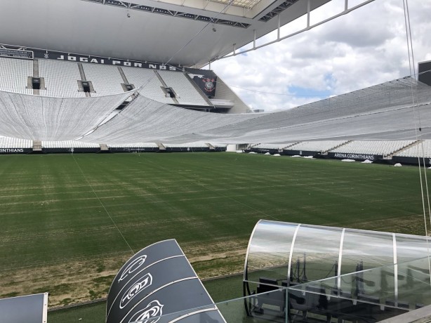 Processo de renovação do gramado é tocado pela World Sports