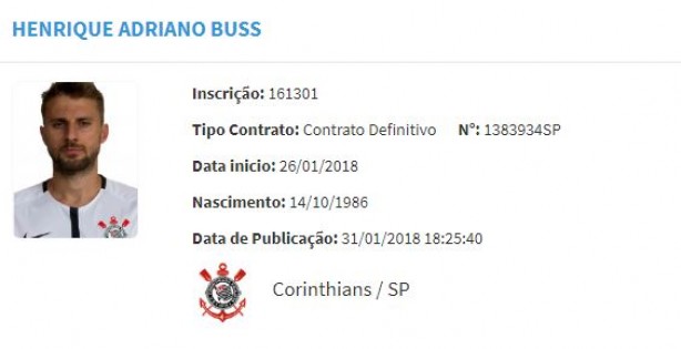 Henrique aparece no BID e pode estrear pelo Corinthians j no domingo