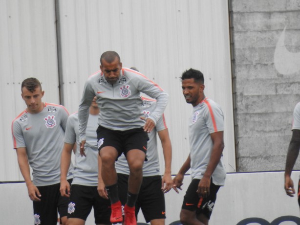 O último treino do Corinthians foi no CT; O adversário de amanhã é o São Bento