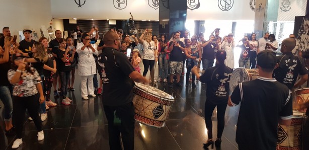 Bateria Ritimo prestigiou evento na Arena Corinthians