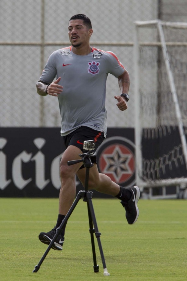 Ralf esteve presente no treino deste sábado no CT Joaquim Grava