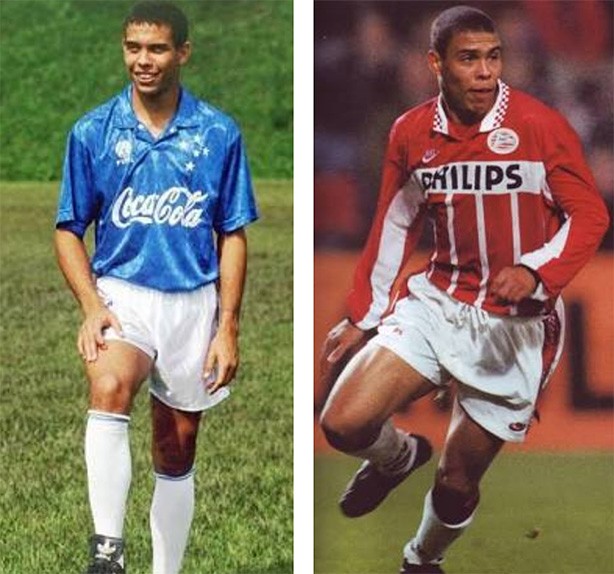 Ronaldo Fenômeno no início da carreira