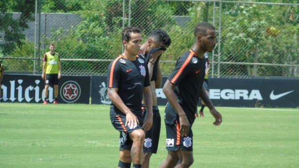 Jadson e Guilherme Romão treinando no CT Joaquim Grava