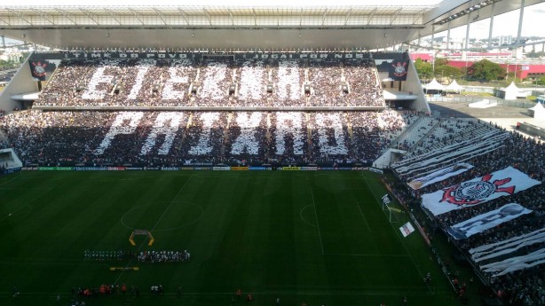 Mosaico contra o Palmeiras, pela primeira fase do Paulistão 2018