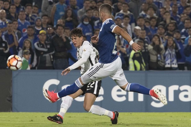 Mateus Vital também fez boa partida contra o Millonarios, no El Campín