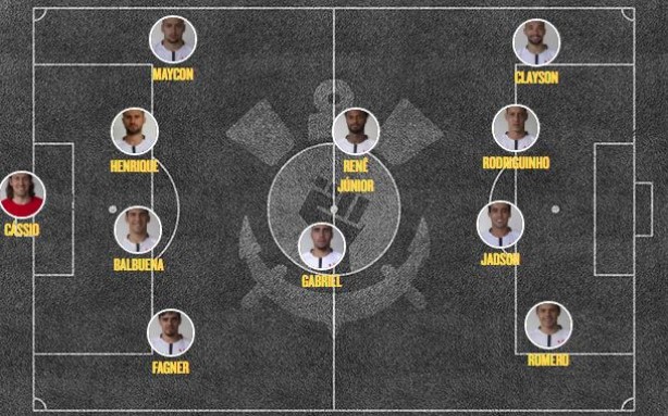 Escalação do Corinthians contra o Santos