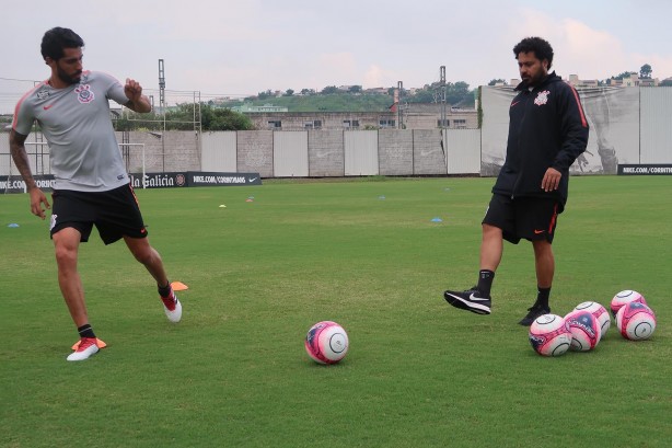 Vilson também trabalha com bola há algum tempo; Zagueiro está fora por conta de lesão