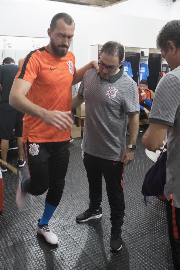 Walter volta a ser relacionado para o jogo contra o Botafogo-SP