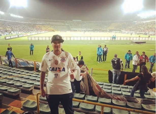 Bruno marcou presena na estreia do Corinthians, em Bogot