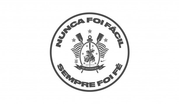 Empresa fez patch especial com a frase da torcida