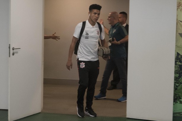 Marquinhos Gabriel antes da final diante do Palmeiras