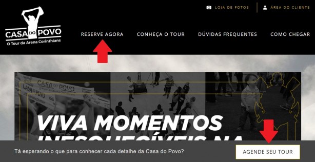 Site do tour Casa do Povo está repaginado