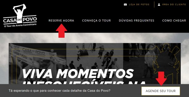 Site do tour Casa do Povo est repaginado