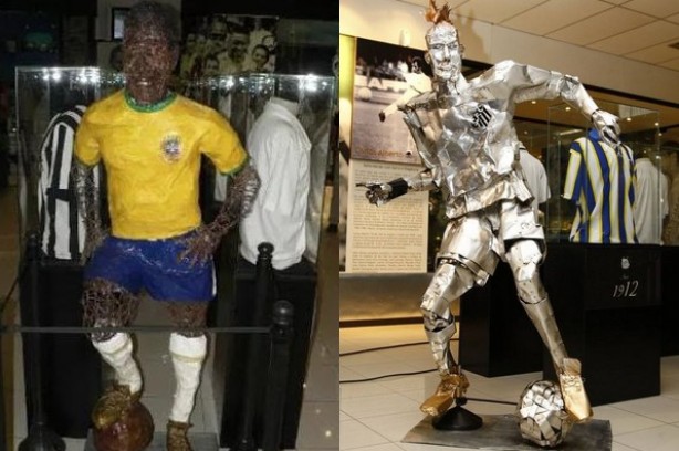 Homenagens de Laércio Alves a Pelé e Neymar Jr.