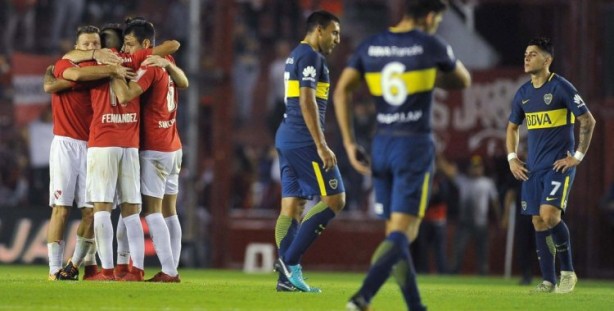 Equipe vem de vitria em clssico contra o Boca Juniors