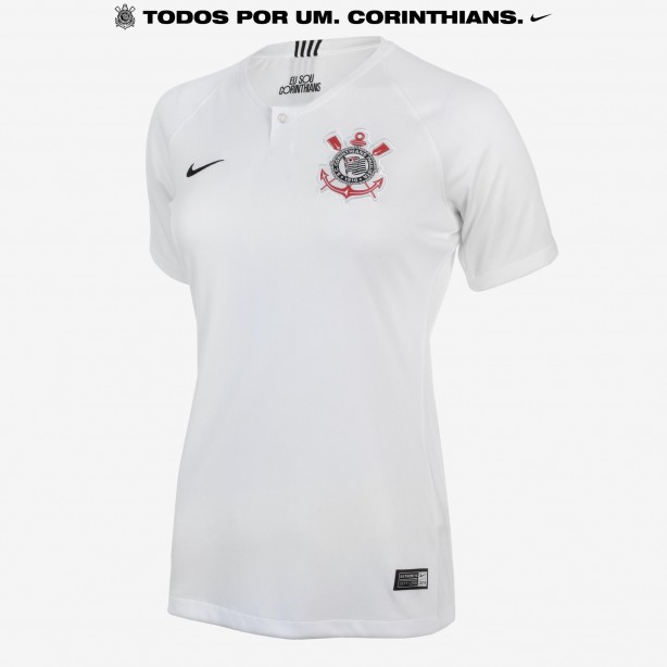 Camisa feminina do Corinthians 2018-2019