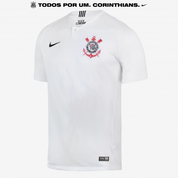 Camisa masculina do Corinthians 2018-2019