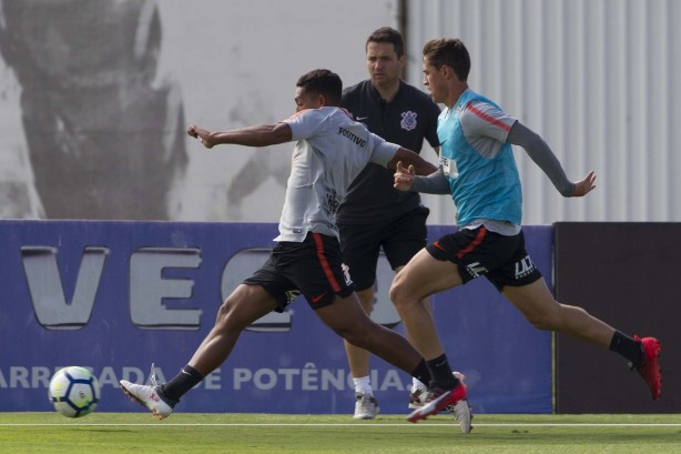 Time nem descansou e já treinou nesta segunda-feira no CT