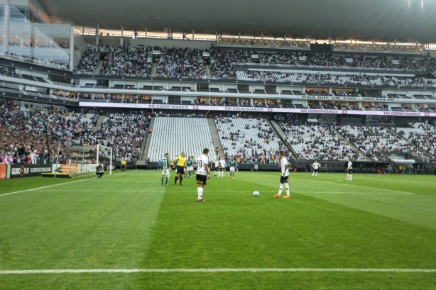 Arena Corinthians recebeu bom público para o Dérbi contra o Palmeiras