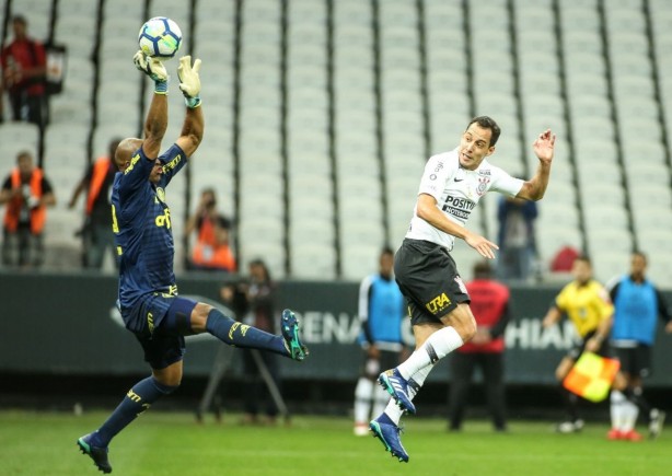 Rodriguinho jogou muito durante o Dérbi contra o Palmeiras, na Arena Corinthians