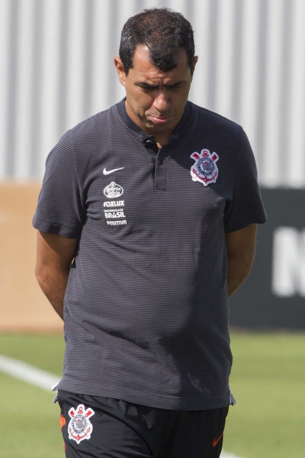 Caille comandou o jogo-treino com a seleção sub-20, no CT Joaquim Grava