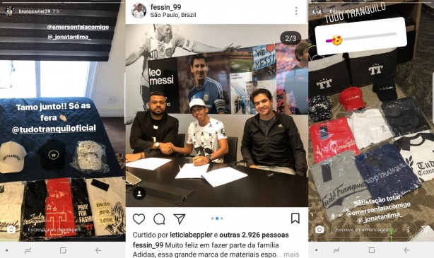 Jovens ganham presentes e assinam contratos no Timão