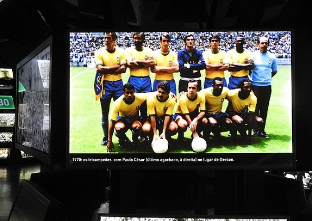 A Seleção Brasileira da Copa de 1970 contou com dois corinthianos: Rivellino e Ado, que ficou na reserva.