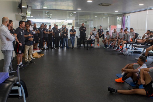 Osmar Loss reunião elenco