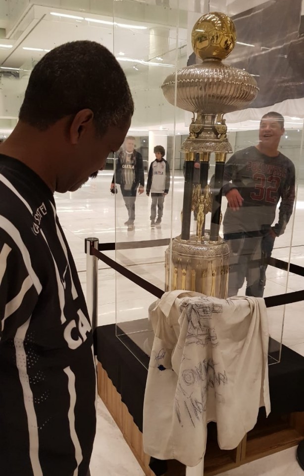 A taça de 1977 emocionou Vilson