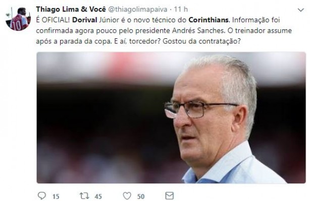 Dorival Jr. Fake News