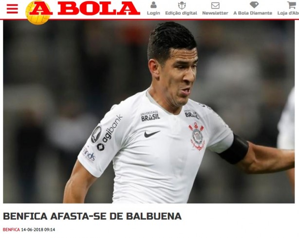 Benfica - A Bola - Balbuena