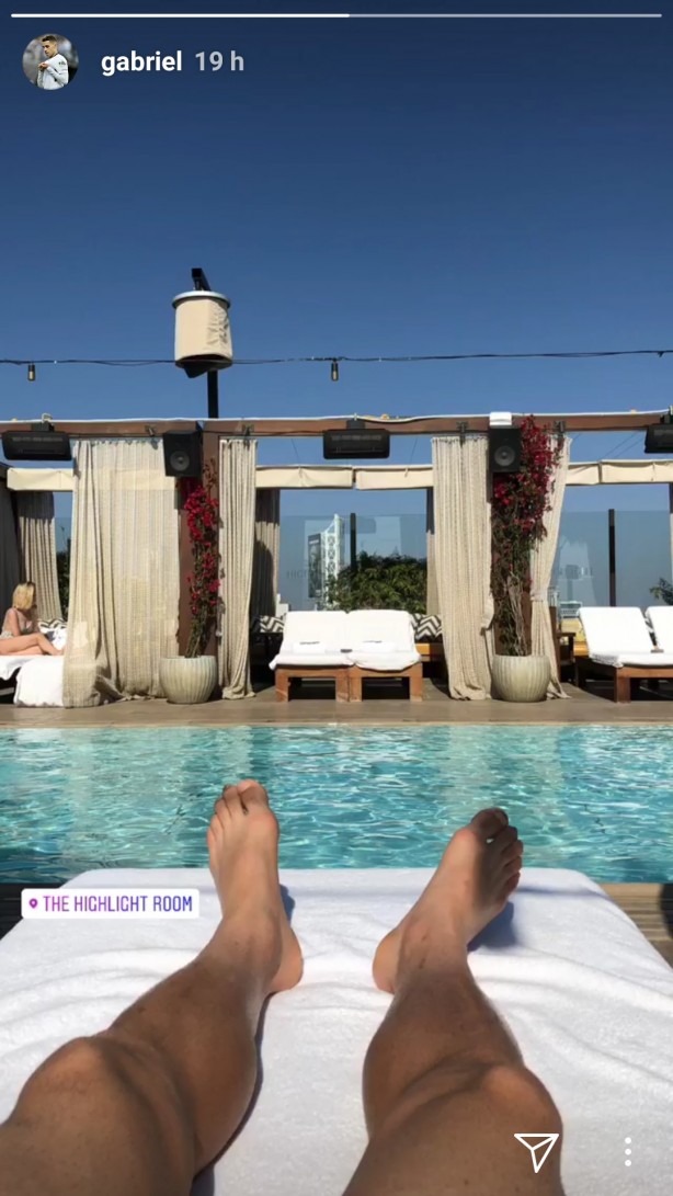 Gabriel em Los Angeles, Califórnia, Estados Unidos