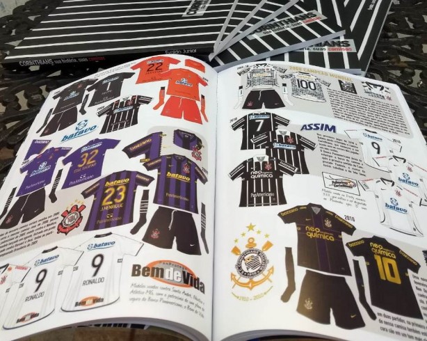 Corinthians  Sua histria, suas camisas  comercializado por R$ 59,99